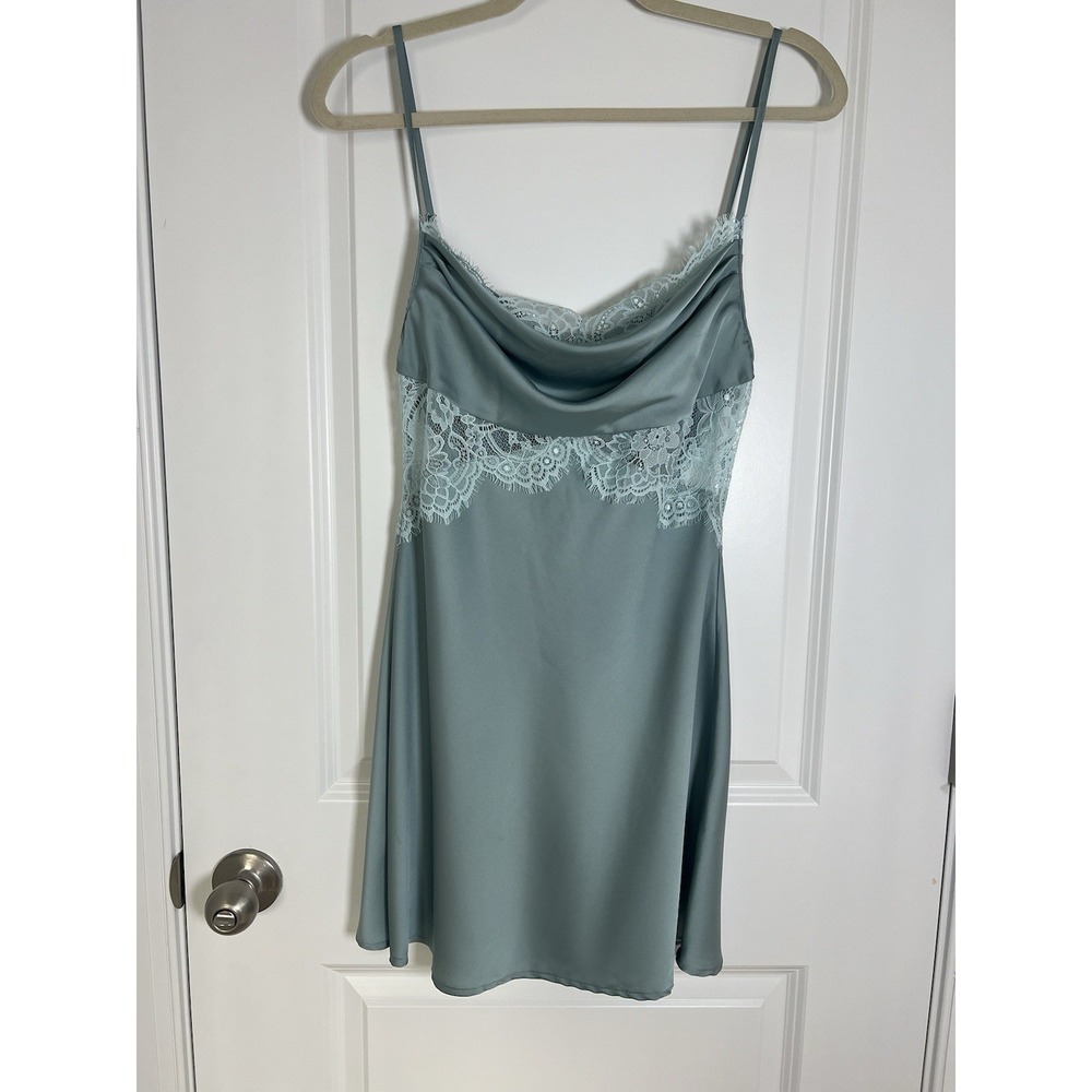Forever 21 Slip Dress Women's Small Satin Y2K Romantic Fairy Coquette Mini